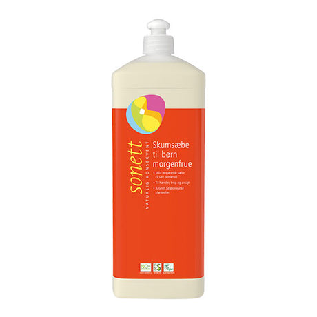Sonett Børne Skum Håndsaebe Calendula Refill | 1 ltr fra Sonett på Mecindo.dk
