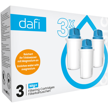 Dafi Filterpatroner Magnesium 3-pack