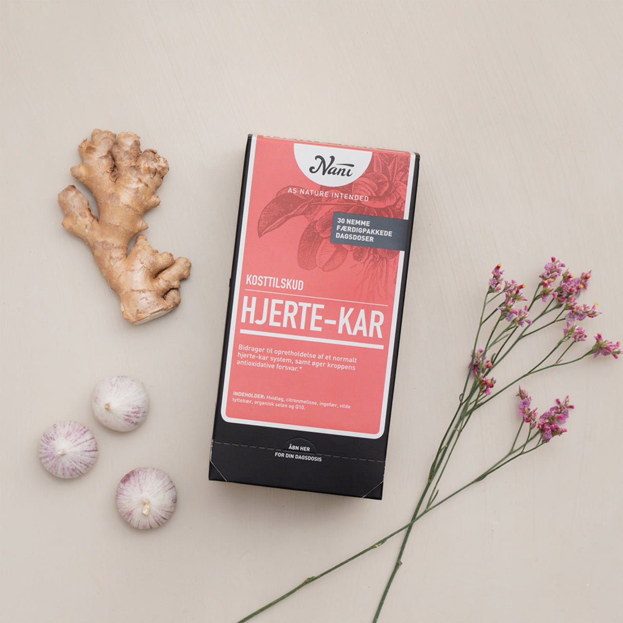 Nani Hjerte-kar Kurpakke | 30 breve fra Nani på Mecindo.dk