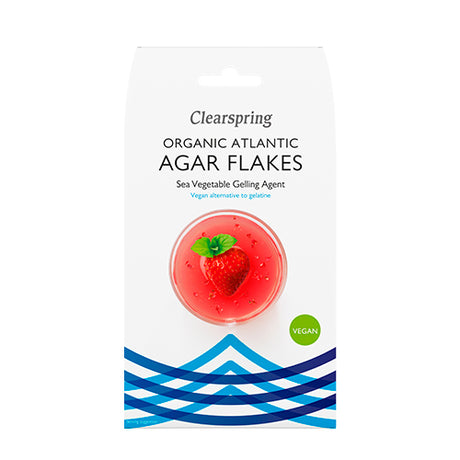Clearspring Agar Flager Økologisk Veg. Geleringsmiddel Af Tang | 30 gr fra Clearspring på Mecindo.dk