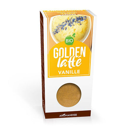 Aromandise Golden Latté Vanilje Økologisk | 60 gr fra Aromandise på Mecindo.dk