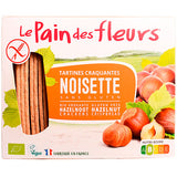 Le pain des fleurs Hasselnødknækbrød Økologisk | 150 g fra Le pain des fleurs på Mecindo.dk