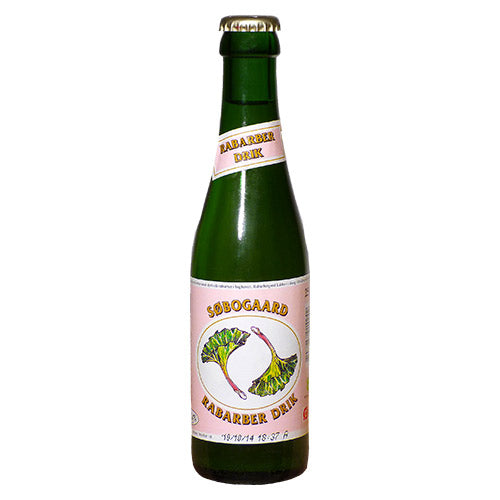Søbogaard Rabarberdrik Ø | 25 cl fra Søbogaard på Mecindo.dk