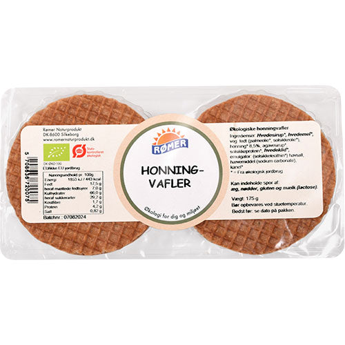 Rømer Vafler M. Honning Økologisk | 175 gr fra Rømer på Mecindo.dk