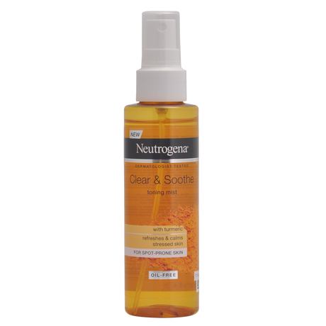 Neutrogena Clear & Soothe Toning Mist | 125 ml fra Neutrogena på Mecindo.dk