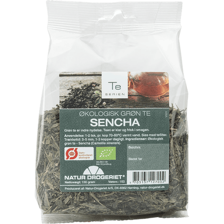Natur-Drogeriet Grøn Sencha Te Økologisk | 100 g fra Natur-Drogeriet på Mecindo.dk