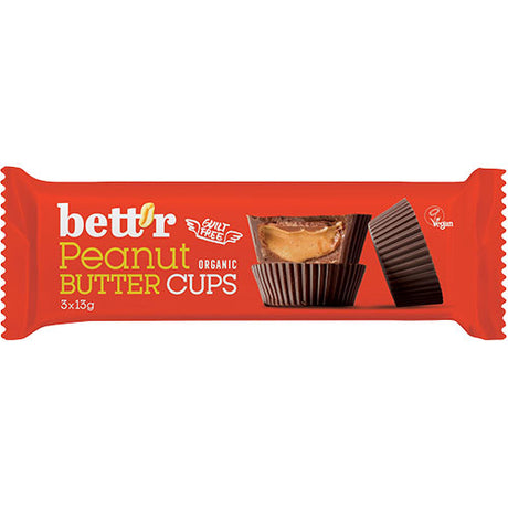 bett’r Bettr Praliner Med Peanut Smør Fyld Økologisk | 39 gr fra bett’r på Mecindo.dk