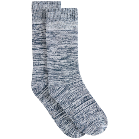 Boody Women´s Chunky Bed Sock | Dove/storm Space Dye . fra Boody på Mecindo.dk
