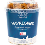 GRØD Havregrød m. solbær, kanel, mandler, dadler Økologisk & rørsukker | 70 gr