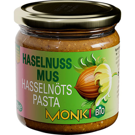 Monki Hasselnøddesmør Økologisk | 330 gr fra Monki på Mecindo.dk