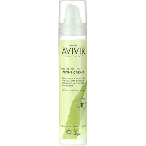 Avivir Aloe Vera Night Creme Rich | 50 ml fra Avivir på Mecindo.dk