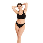 Boody Full Bust Wireless Bra Sort | Str. L