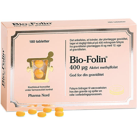 Pharma Nord Bio-folin | 180 Tabl. fra Pharma Nord på Mecindo.dk