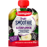 Semper Frugtsmoothie Med Pære Og Svesker Fra 6 Mdr. | 90 gr