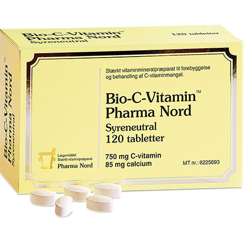 Pharma Nord Bio-c Vitaminer | 120 Tabl. fra Pharma Nord på Mecindo.dk