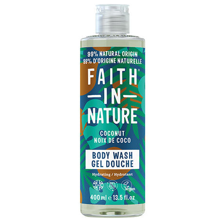 Faith in Nature Coconut Shower Gel & Foam Bath | 400 ml fra Faith in Nature på Mecindo.dk