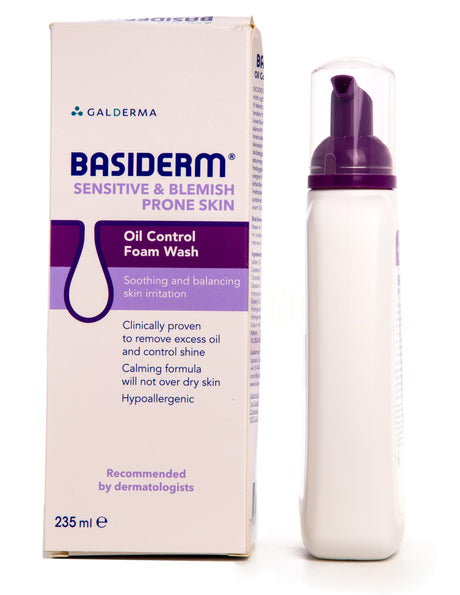 Basiderm Oil Control Foam Wash | 235 ml fra Otinova på Mecindo.dk