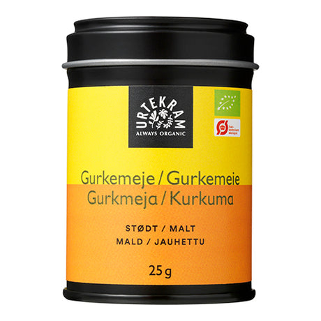Urtekram Gurkemeje Økologisk | 25 gr fra Urtekram på Mecindo.dk