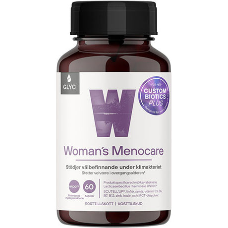 Glyc Woman's Menocare | 60 kapsler fra Glyc på Mecindo.dk