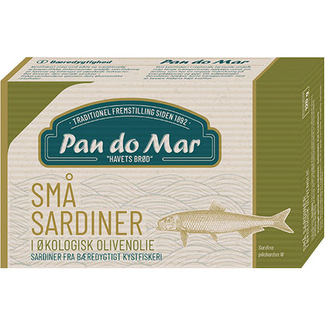 Pan do Mar Pan Do Mar Små Sardiner I Olivenolie | 120 gr
