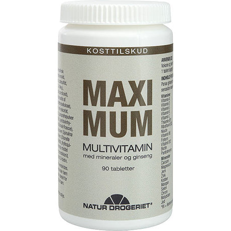 Natur-Drogeriet Maximum Extra | 90 Tabl. fra Natur-Drogeriet på Mecindo.dk