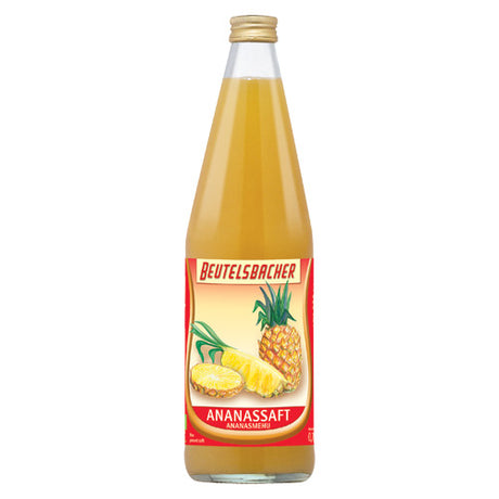 Beutelsbacher Ananassaft Økologisk | 750 ml fra Beutelsbacher på Mecindo.dk