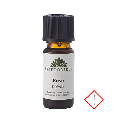 Urtegaarden Rose Duftolie | 10 ml fra Urtegaarden på Mecindo.dk