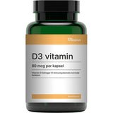 Mezina D3 vitamin 80 mcg | 200 KAP fra Mezina på Mecindo.dk