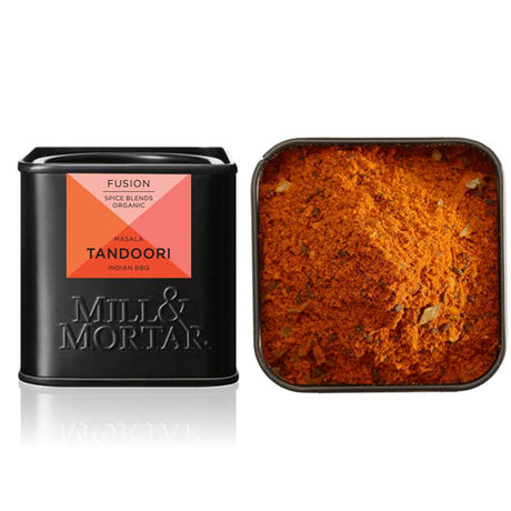 Mill & Mortar Tikka Tandoori Krydderiblanding Økologisk | 50 gr fra Mill & Mortar på Mecindo.dk