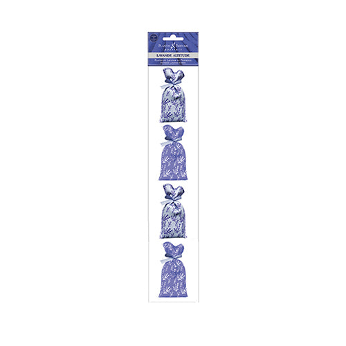 Plantes & Parfums Lavendelposer Med Tørret Provence Lavendel Saet Med 4x18 G | 72 gr fra Plantes & Parfums på Mecindo.dk