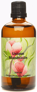 Unique Mandelolie 100% Ren | 100 ml fra Unique på Mecindo.dk