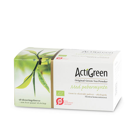 ActiGreen Grøn Te M. Pebermynte Ø | 40 br fra ActiGreen på Mecindo.dk