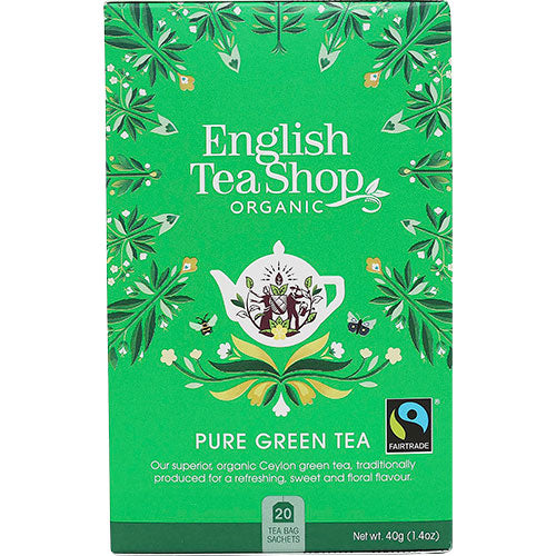 English Tea Shop Pure Green Tea Økologisk | 20 br