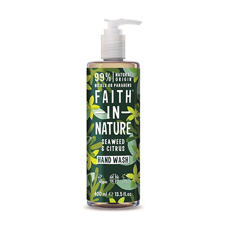 Faith in Nature Håndsæbe (400 ml) | Alge Ekstrakt fra Faith in Nature på Mecindo.dk