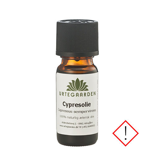 Urtegaarden Cypresolie | 10 ml fra Urtegaarden på Mecindo.dk
