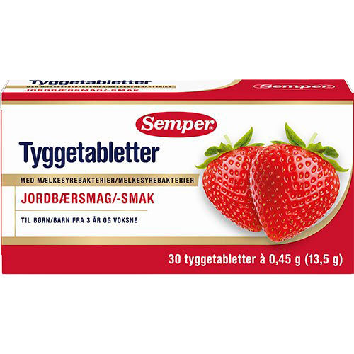 Semper Biogaia Tyggetabletter fra Semper på Mecindo.dk