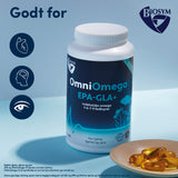 Biosym Omniomega Epa-gla+ | 220 kapsler fra Biosym på Mecindo.dk