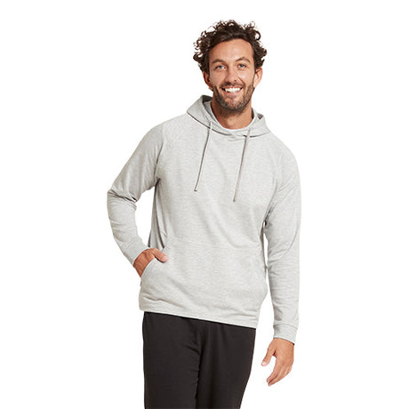Boody Men´s Weekend Pullover Hoodie Grey Marl | Str. Xl fra Boody på Mecindo.dk