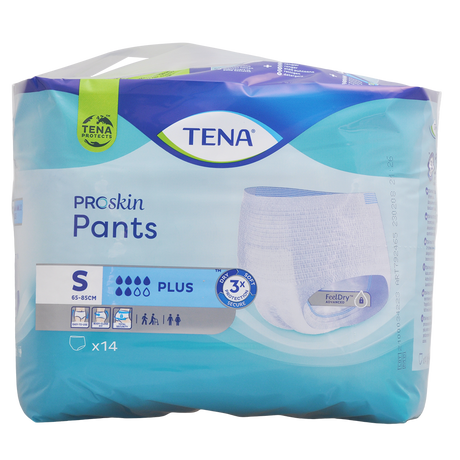 Tena Pants Plus | Str. Small fra Tena på Mecindo.dk