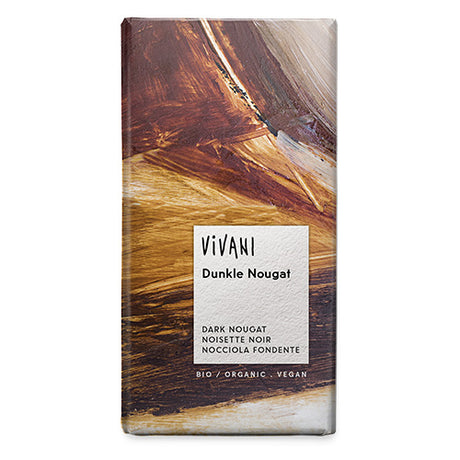Vivani Mørk Nougat Økologisk | 100 gr fra Vivani på Mecindo.dk