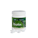 DFI Biotin 6000 Mcg | 90 Tabl. fra Grønne dfi vitaminer på Mecindo.dk