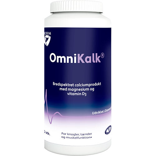 Biosym OmniKalk | 250 Tabletter fra Biosym på Mecindo.dk