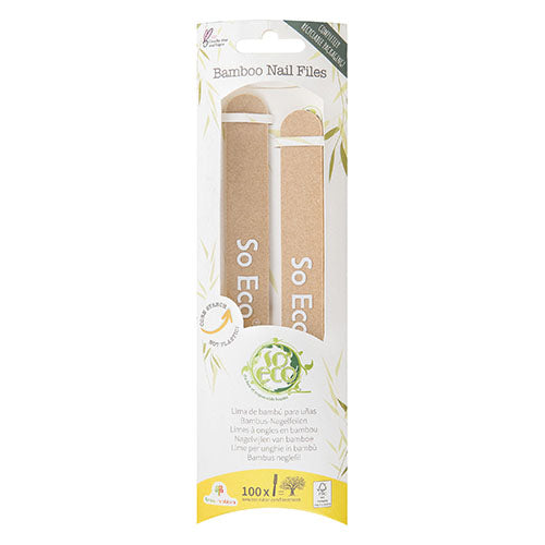 So Eco Bamboo Nail Files fra So Eco på Mecindo.dk