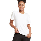 Boody Boyfriend T-shirt Hvid | Str. Xl fra Boody på Mecindo.dk
