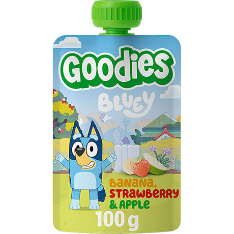 Goodies Bluey Smoothie | Banan, Jordbær & Æble fra Goodies på Mecindo.dk