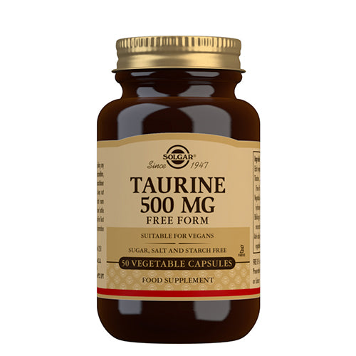 Solgar Taurine | 50 kapsler fra Solgar på Mecindo.dk