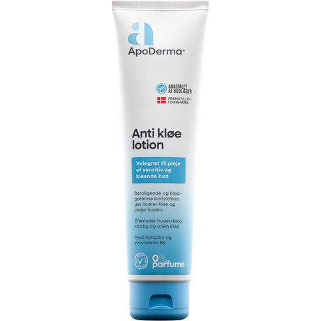 ApoDerma Anti Kløe Lotion | 150 ml fra ApoDerma på Mecindo.dk