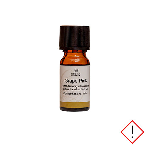 Fischer Pure Nature Grapeolie Pink AEterisk | 10 ml fra Fischer Pure Nature på Mecindo.dk