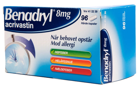 Benadryl & Benaday Benadryl | 96 kapsler fra Benadryl & Benaday på Mecindo.dk
