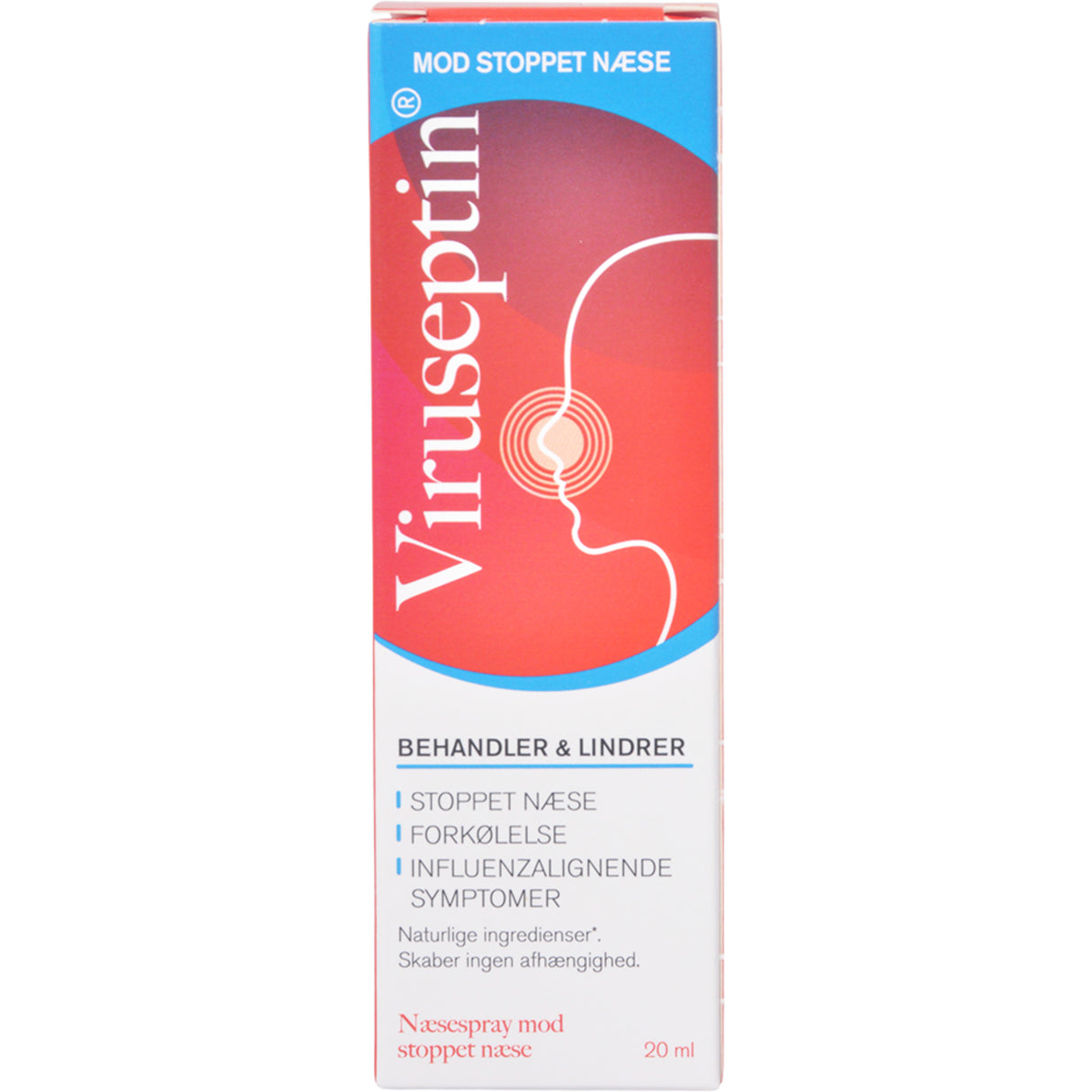 Veet Naesespray Mod Stoppet Naese | 20 ml fra Veet på Mecindo.dk
